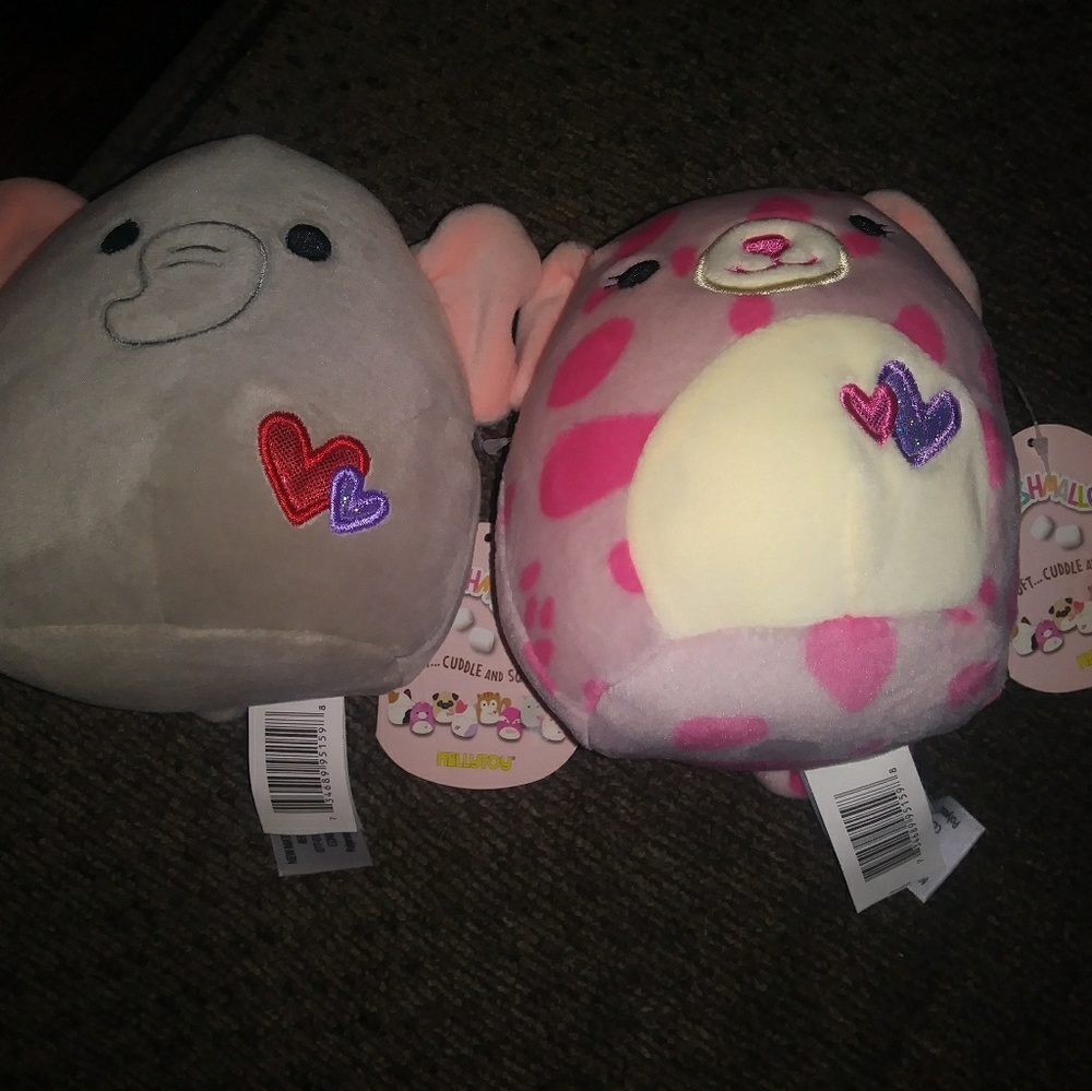 2 Squishmallow Plushes